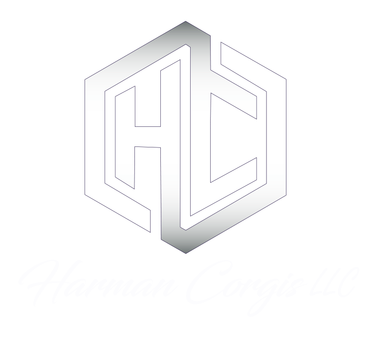 Harman Corgis Watermark LLC White
