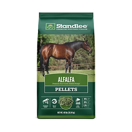 Alfalfa Pellets that are used as litter in puppy litter boxes