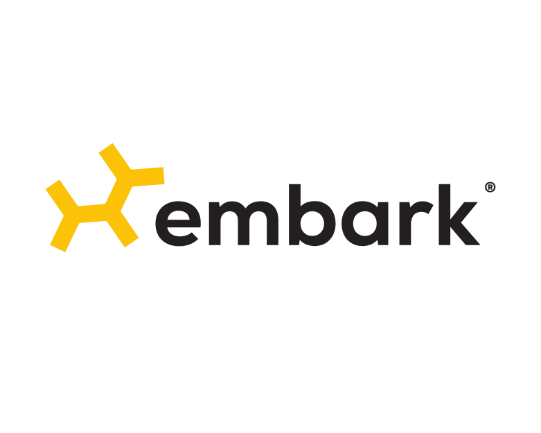 Embark genetic testing logo