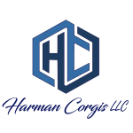 Harman Corgis Watermark LLC Blue